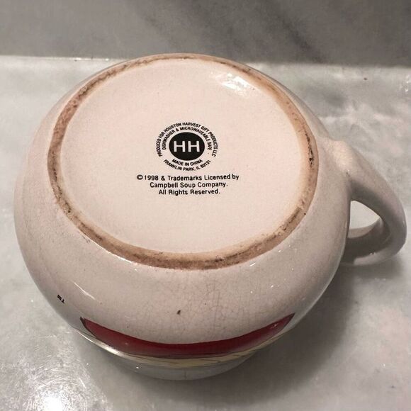 Vintage Campbell Soup Mugs Bowl Coffee Cup Collectible Set of 3 - Picture 4 of 4